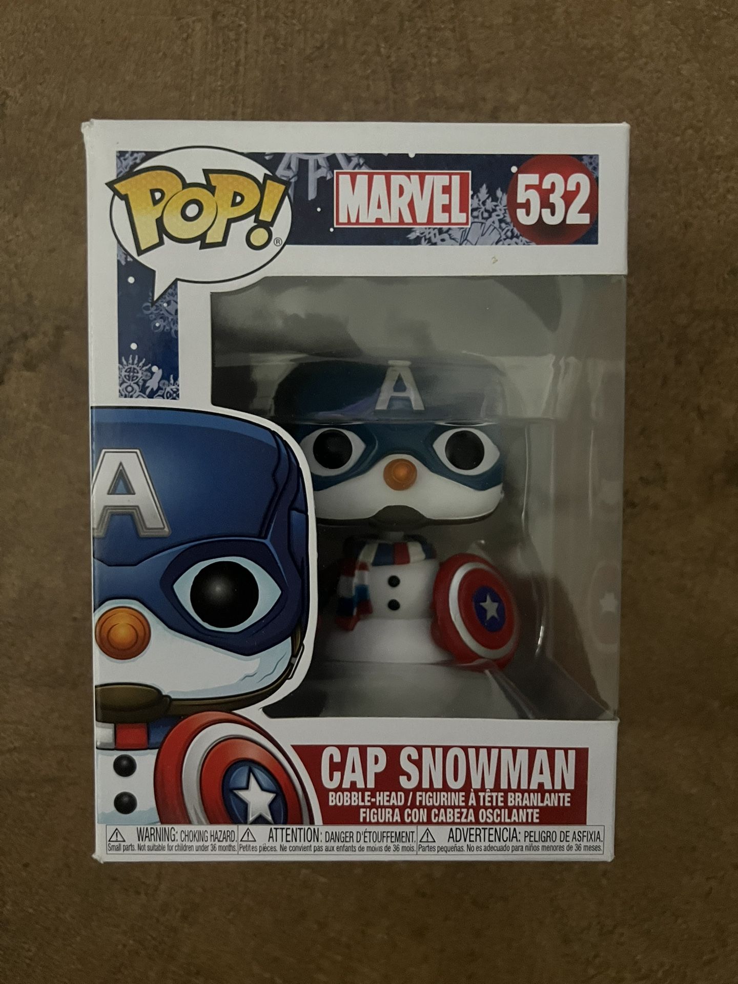 Marvel “Cap Snow Man” Captain America Funko