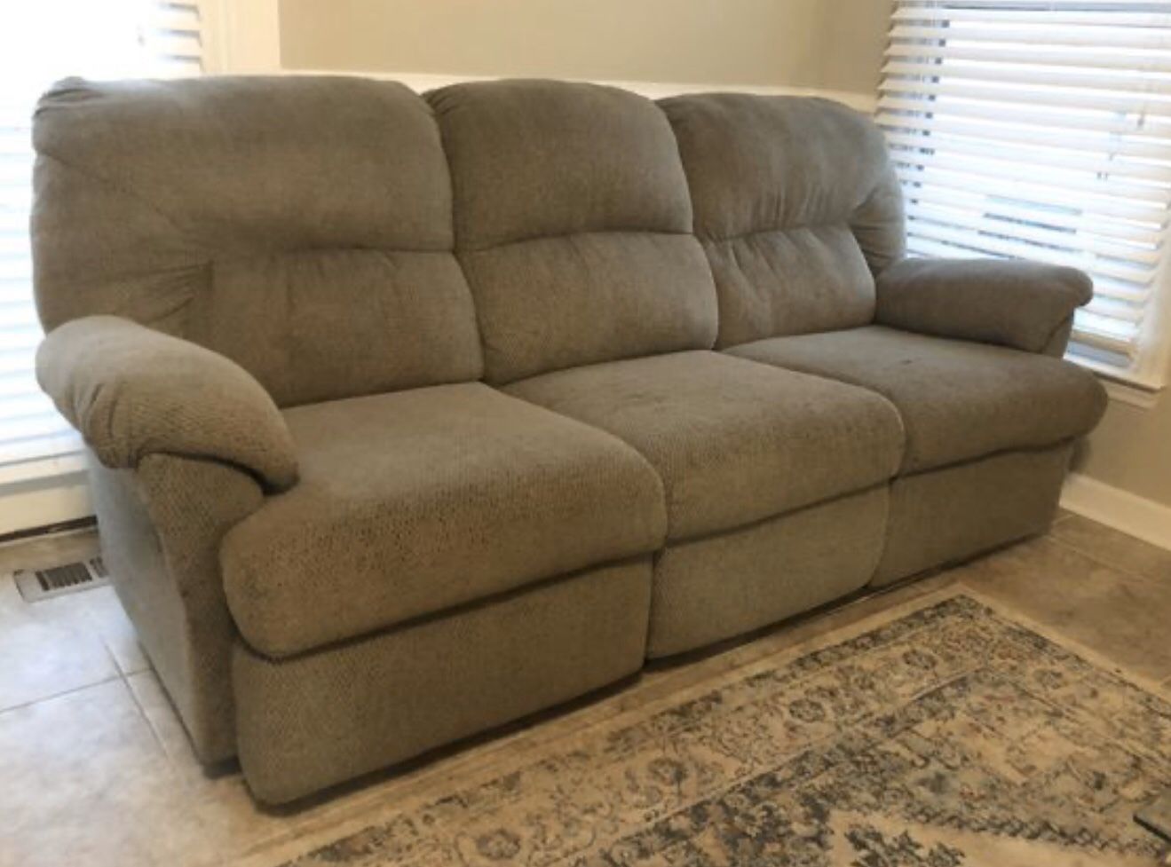 Reclining Couch and Chair