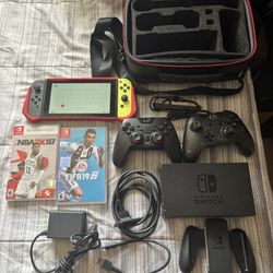 Like New Nintendo Switch V2 Bundle! 