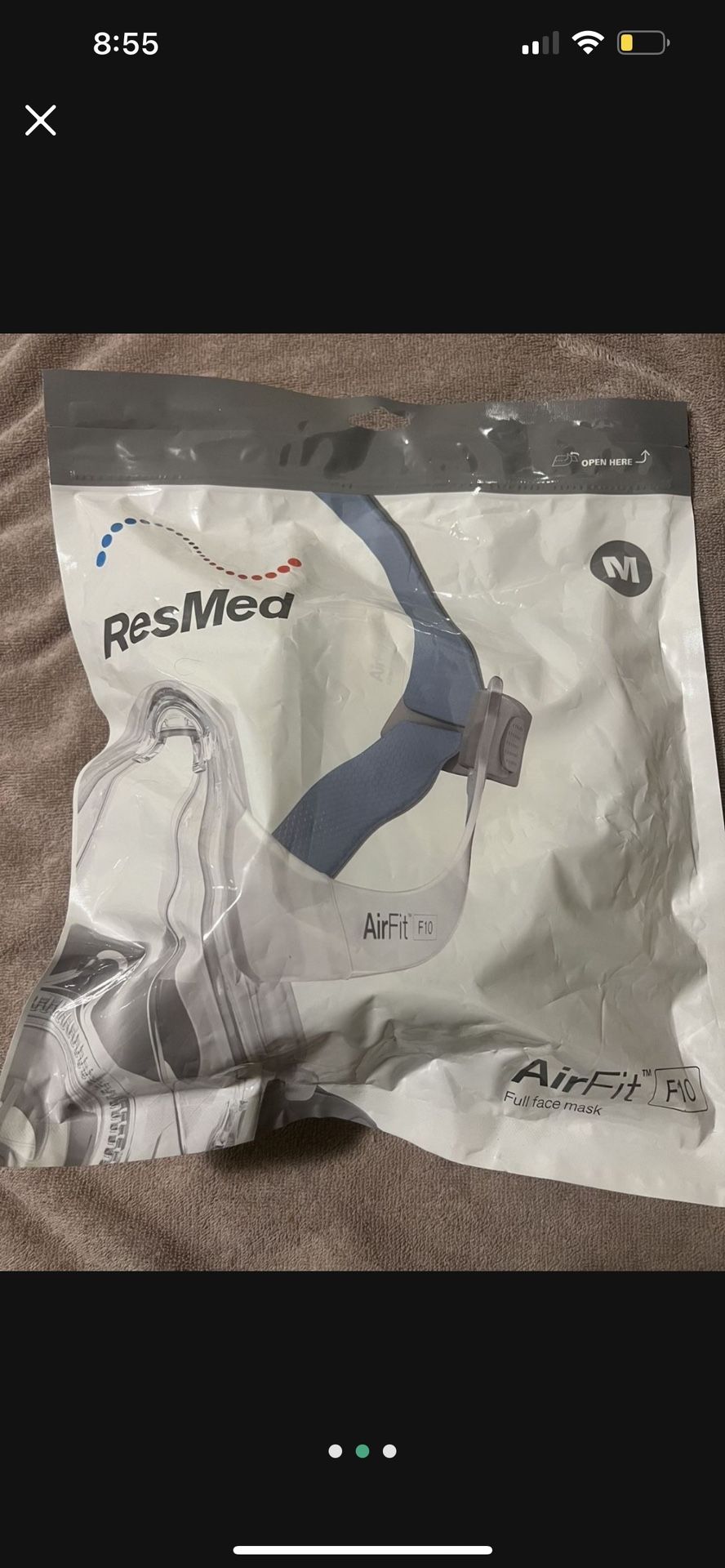 Resmed Airfit F10