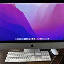 Apple iMac Retina 5K, 27 inches -MacOS Monterey