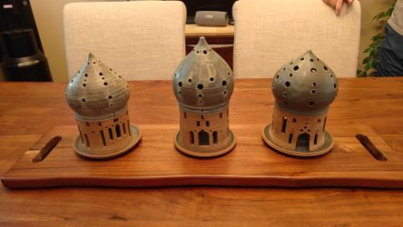 3 candle shelters