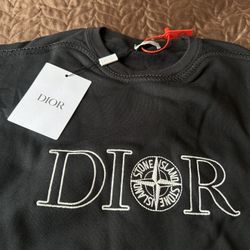 New Dior Stone Island Sweatshirt Size Medium And Large Men