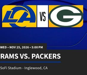 Rams vs Green Bay Packers