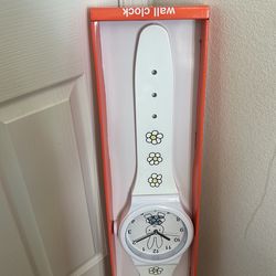NEW Miffy wall clock large watch white
