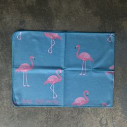 Flamingo Golf Caddy Towel