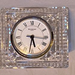 Waterford Crystal Clock Excellent Condition Thumbnail