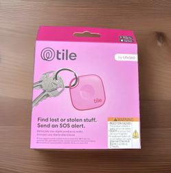 Tile by Life360 Bluetooth Tracker – Pink | Brand New