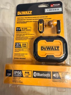 DeWalt Jobsite Pro-X1 True Wireless Earbuds