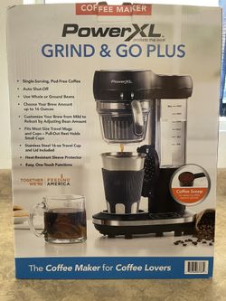 PowerXL Grind & Go Coffee Maker 