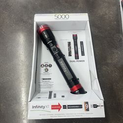 Infinity X1 Dual Power 5000 Lumen Flashlight NEW