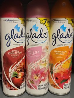 Glade Air Freshener Spray Set $2 (One Available)