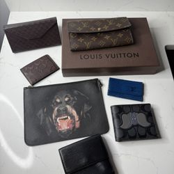 Womens & mens Designer Wallet Lot