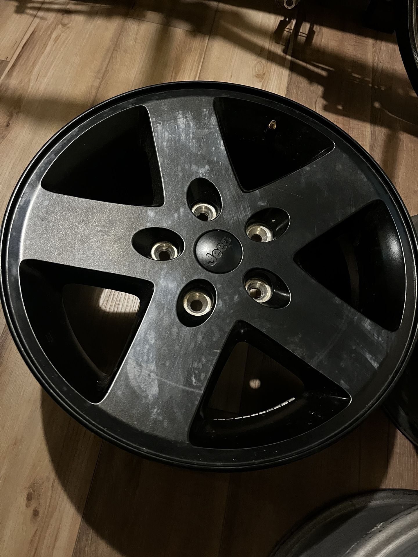 (5) New Jeep Wrangler Factory Wheel / 18” Black