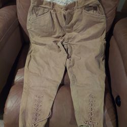 Vintage 1930s/40s JC Higgins Sears Roebuck And Co Tan Riding Pants