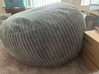 Large beanbag with washable cover