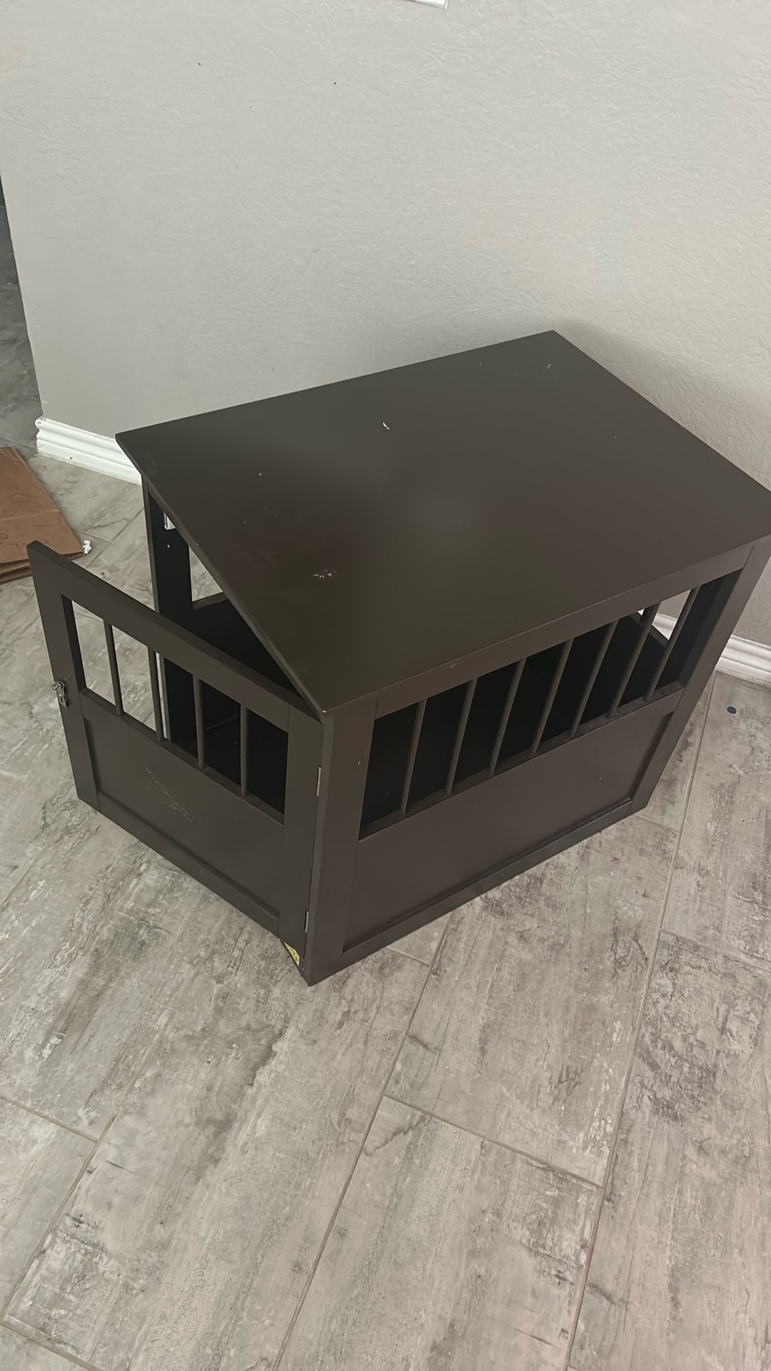 Wooden Dog’s Crate