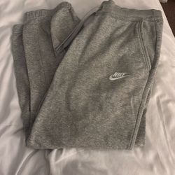 Gray Nike Capri Joggers Sz Xs With Pockets