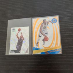 Kevin Durant Warriors Nets NBA basketball cards 