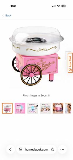 Cotton candy machine