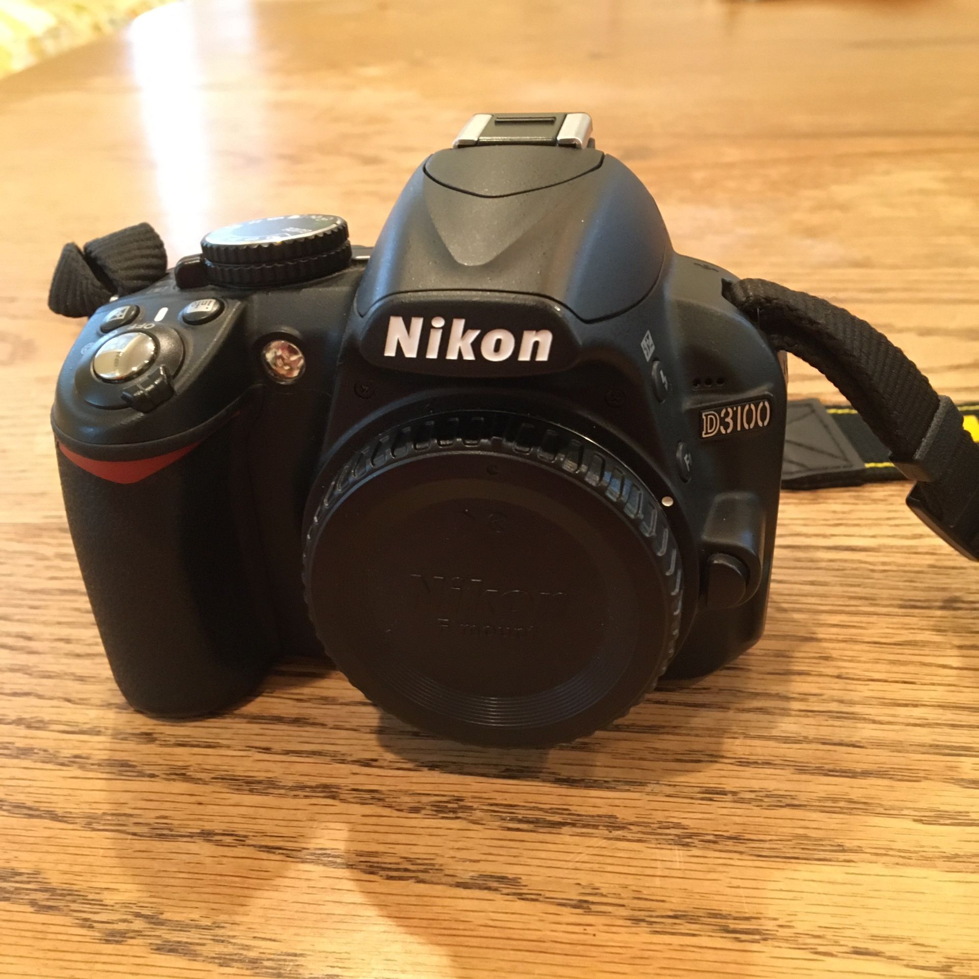 Nikon D3100 Bundle (includes camera, two lenses, and bag)