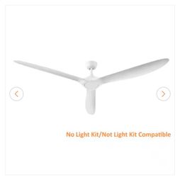 Tager 72 in. Smart Indoor/Outdoor Matte White Ceiling Fan with Remote Control Powered by Hubspace