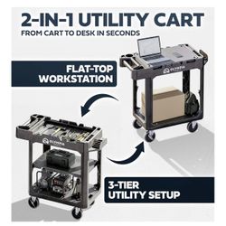 Utility cart work