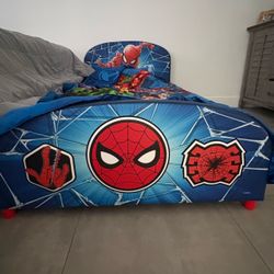 Marvel Spider-Man Kids Toddler Bed Frame
