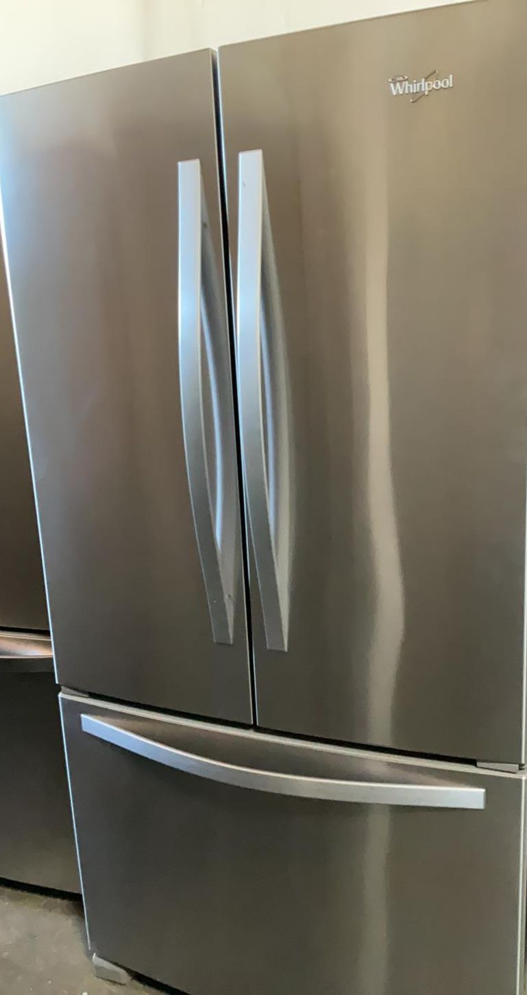 Whirlpool 3 Door Stainless Steel Refrigerator