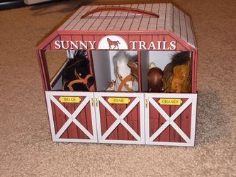 Sunny Trails Kids Horse Toy Set