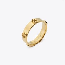 TORY BURCH MILLER STUD RING SIZE 6 