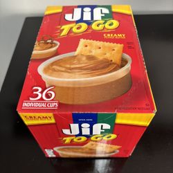 Peanut Butter Travel Packs JIF to Go 