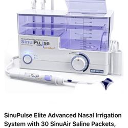 Nasal Irrigation System with 30 SinuAir Saline Packets