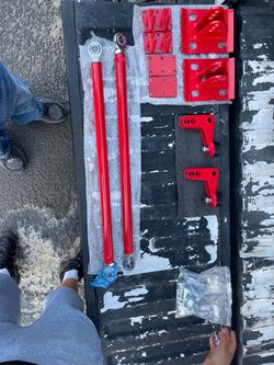 Traction Bars (1(contact info removed) red   chevy/gmc trucks)