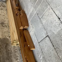 Pine Platform Bed Frame 