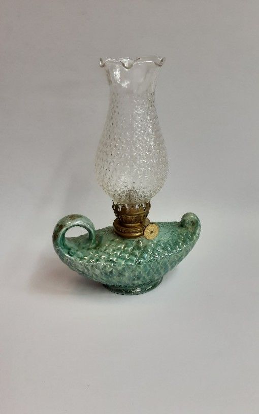1950's Holt Howard Aladdin Genie Style Mini Oil Lamp - Located in Shelton