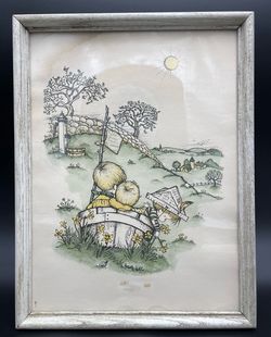 Joan Walsh Anglund Art Print 1963 Spring Is A New Beginning 9" x 12" Brothers