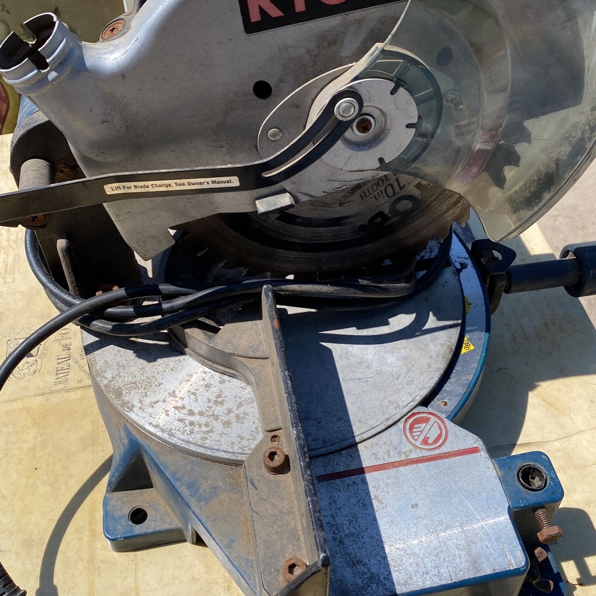 Ryobi Ts1300 10” Mitre Saw for Sale in Jamul, CA OfferUp