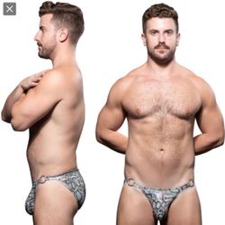 Andrew Christian Python Ring Brief