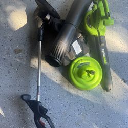 Lawn Tools - Leaf Blower - Trimmer - Surface Cleaner