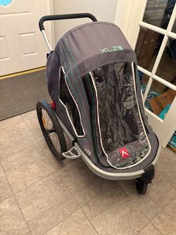 Austlen XLZ2 Double Child Bike Trailer Stroller