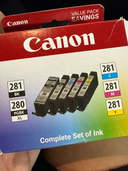 Canon 280/281 Ink Cartridge Value Pack