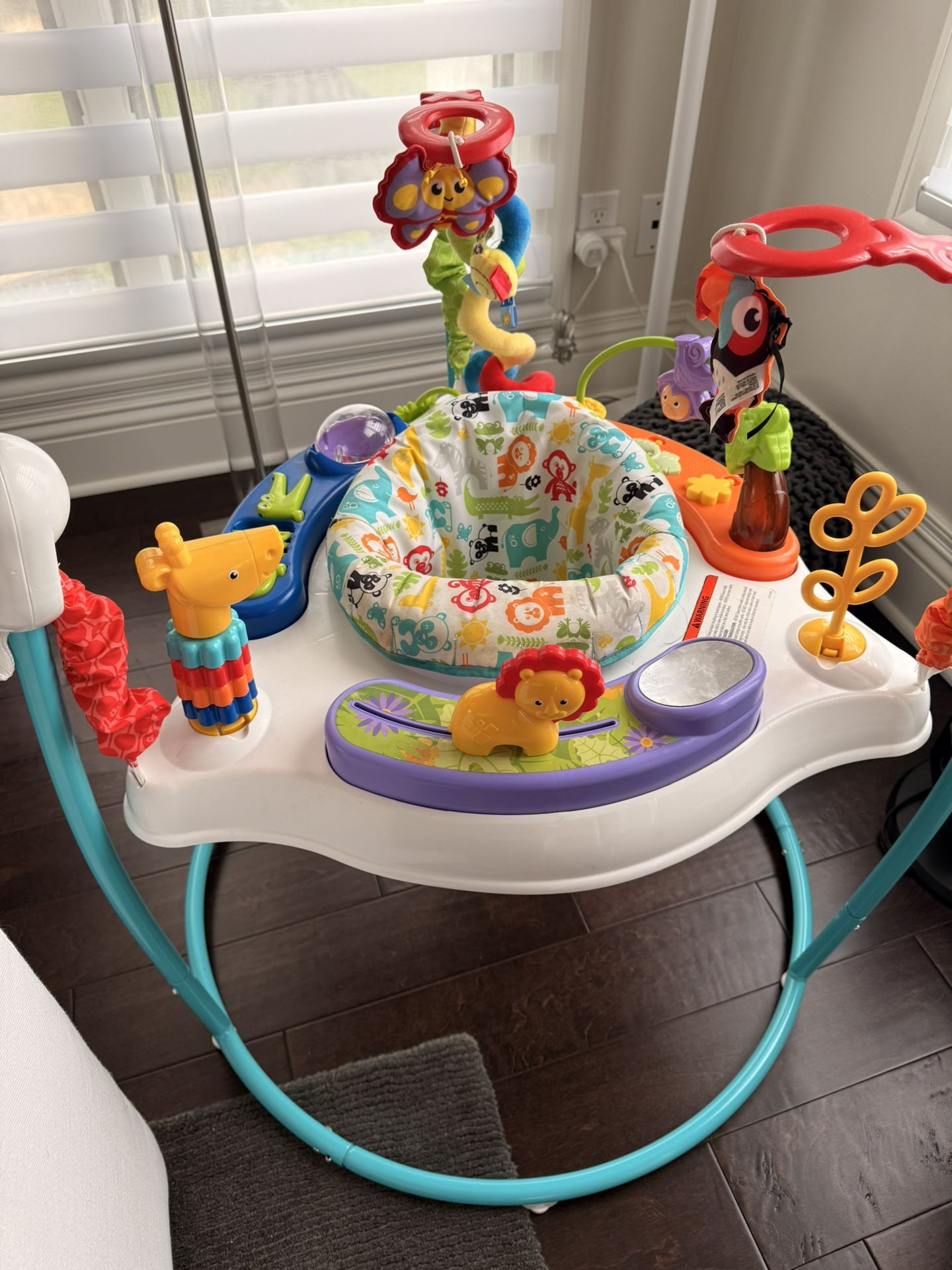 Fisher Price Jumping Jungle Jumperoo Baby Jumper With Lights And Sound