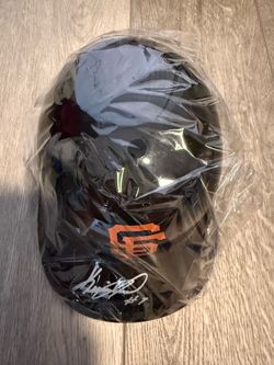 San Francisco Giants Kevin Mitchell Signed Baseball Helmet Schwartz Sports COA