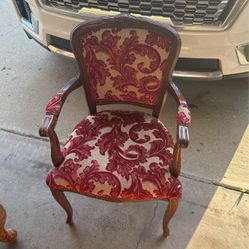 Small Vintage Accent Chair 