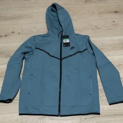 Blue Nike Tech Hoodie 