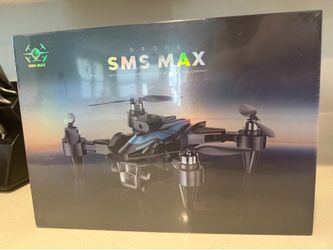 SMS Drone 4k optical flow obstacle avoidance dual HD Cameras with remote black