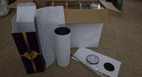 16 oz skinny and 12 oz sublimation tumblers
