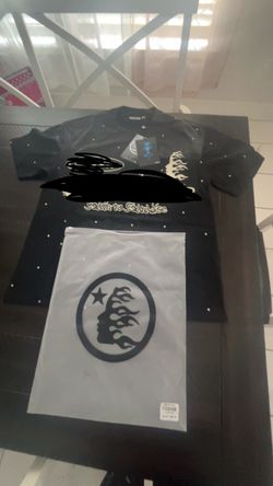 Black Graphic T-Shirt with Tags