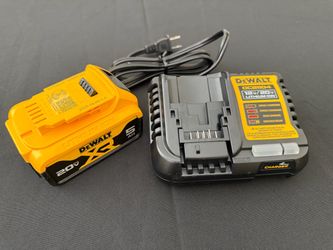 20V MAX Lithium-lon 5.0 Ah Battery and Charger
